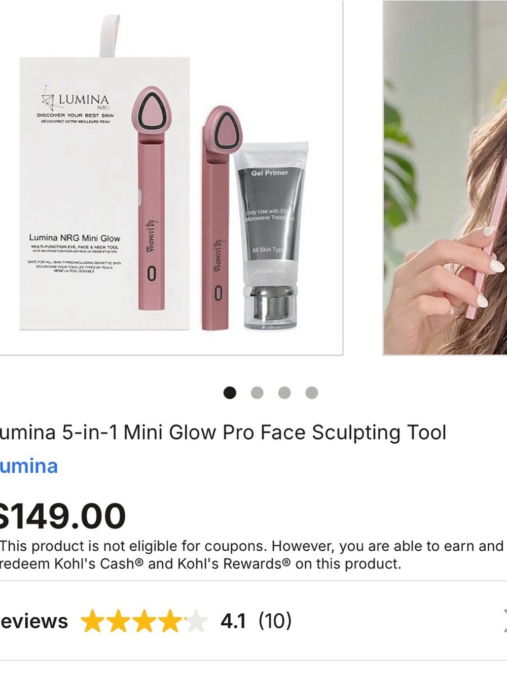 Lumina NRG Mini Glow 5 in 1 - Pro Face Sculpting Tool